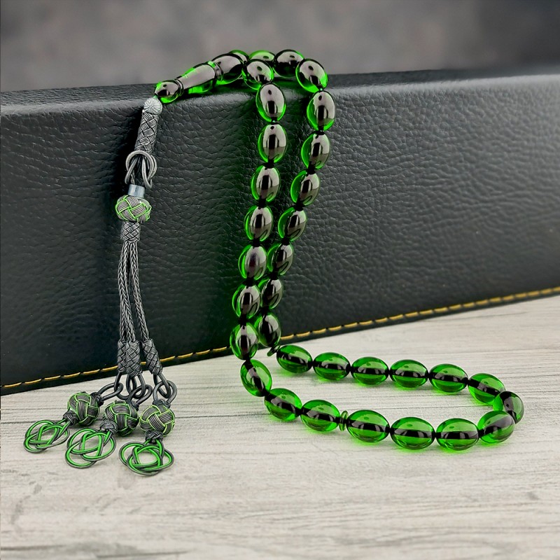 1000 AYAR KAZAZ GÜMÜŞ PÜSKÜLLÜ ATEŞ KEHRİBAR TESBİH